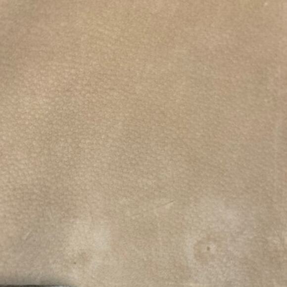 BOSTON PROPER Tan Suede Leather Panel Midi Skirt Boho Chic Boho Cottage Size 14 - Picture 6 of 16